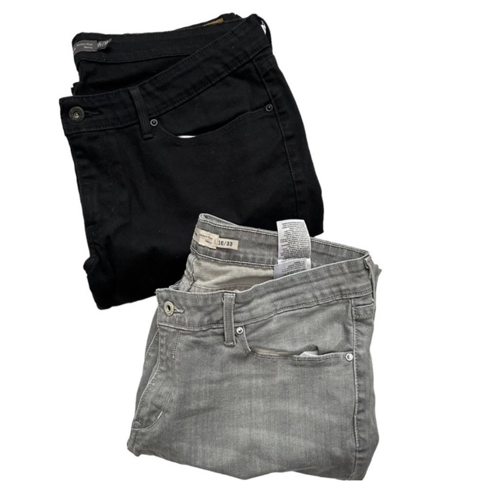 Levi's Jean Bundle Women's 16/33 Junior Black & Gray
